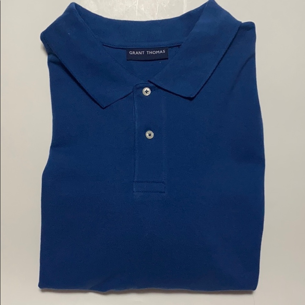 Grant Thomas blue polo shirt size: XXL